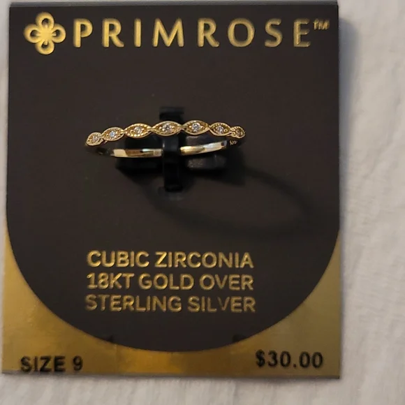 Primrose TM Jewelry 8kt Over Sterling Silver Ring Poshmark